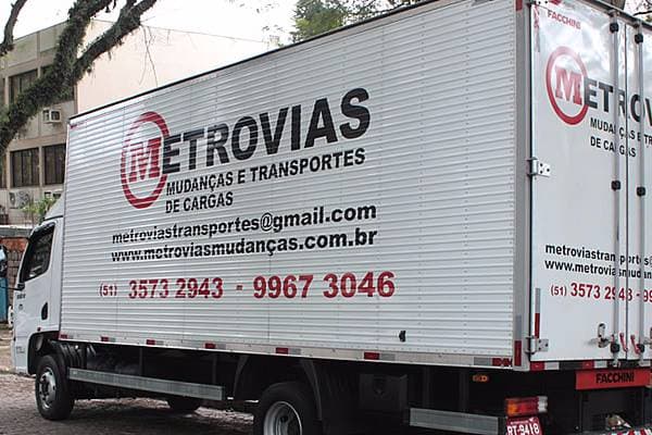 Foto 1 de Metrovias Mudanças e Transporte de Cargas
