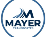 Logo Mayer Mudança Frete Transporte Carretos e Logística Serviços